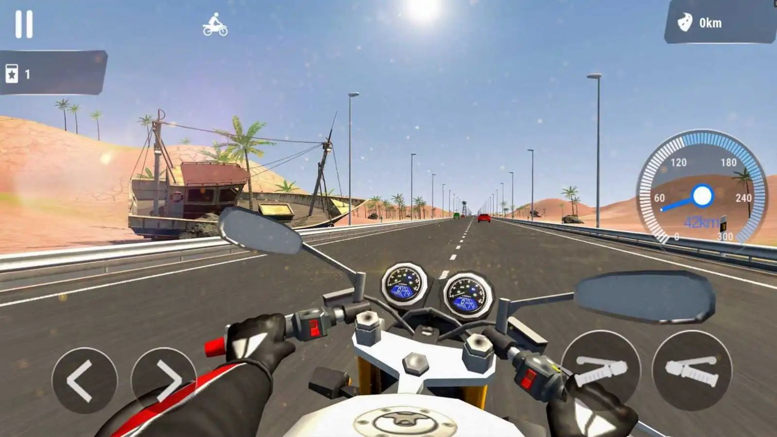 3D摩托车比赛手机版图1