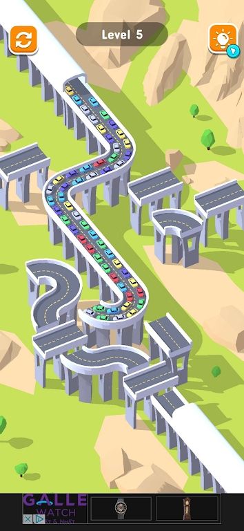 高速公路连接难题手机版游戏截图