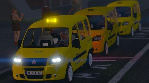 小型出租车模拟器手机版游戏截图