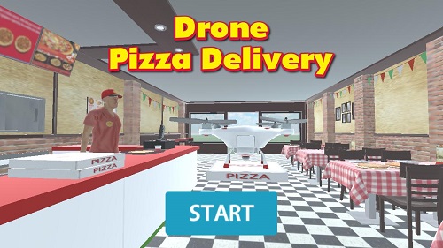 无人机送比萨饼解锁版游戏截图