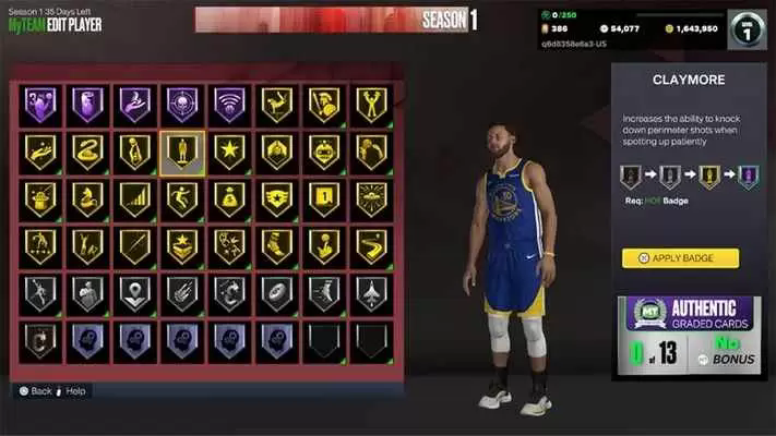 Nba2k23myteam先锋服安卓版图1